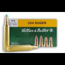 Sellier and Bellot 204 Ruger PTS 32gr